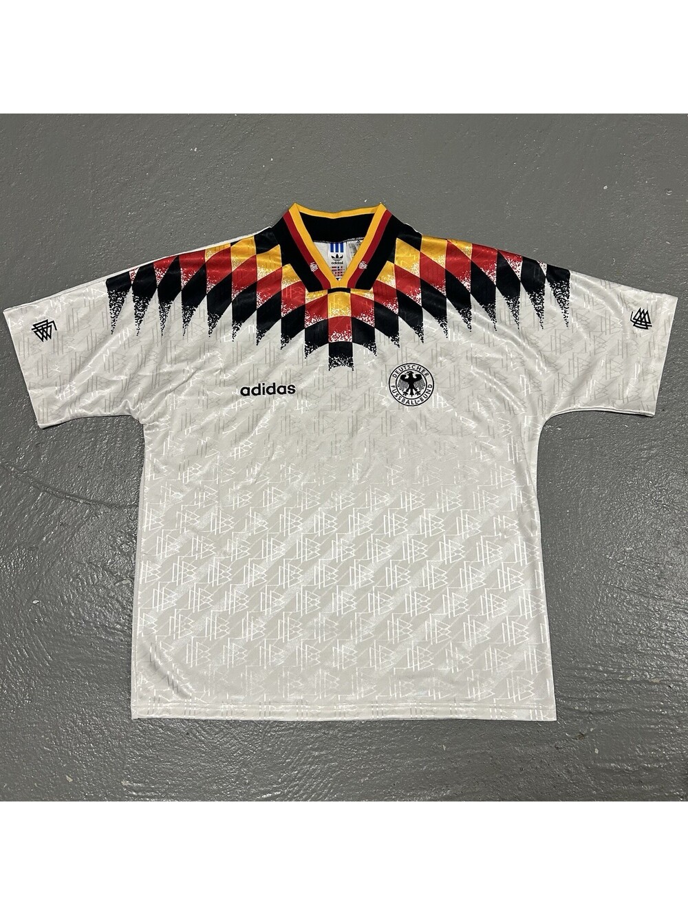 AUTHENTIC Adidas Germany 1994 World Cup Home Jersey Reissued NEW Size Large